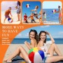Abeillo Pelotas de playa, paquete de 2 – Pelotas de playa inflables de 13 pulgadas – Juguetes acuáticos, juguetes de playa para