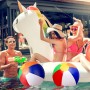 Abeillo Pelotas de playa, paquete de 2 – Pelotas de playa inflables de 13 pulgadas – Juguetes acuáticos, juguetes de playa para