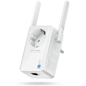 TP-Link TL-WA860RE - Repetidor de red Wifi extensor amplificador de cobertura (Puerto Ethernet, 10/100 mbps, con enchufe, 300