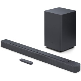JBL BAR 2.1 Deep Bass MK2 Barra de sonido de 2.1 canales para TV inalámbrica y subwoofer, control remoto, JBL Surround, Deep