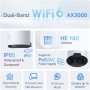 TP-Link Deco X50-Outdoor (1-Pack) - Sistema WiFi 6 AI Mesh, AX3000 Doble Banda 2.4 GHz/5 GHz,4k, Cobertura hasta 232 m2, 2X