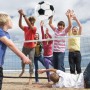 Bolas de agua hinchables de colores arcoíris, para piscina, fiestas, juguetes de baño, pelotas de playa, juguetes para niños,