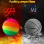 Balón de fútbol de PVC con Arco Iris, Balón de Fútbol Blandas para Niños, Balón de Playa, Pelota de PVC para Interior y Exterior