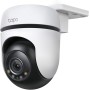 tapo C510W - Cámara de vigilancia Wi-FI para Exteriores de 360º, visión Nocturna a Todo Color de 2k (3MP), detección de Personas