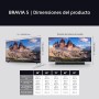 Sony BRAVIA 5, Mini LED 75 Pulgadas, Procesador XR con IA, Acoustic Multi-Audio, Dolby Vision/Atmos, IMAX Enhanced, Google TV