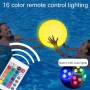 YOUYIKE Bolas de Playa, Pelotas de Playa Inflables, Pelotas de Playas LED de 40 CM, con Control Remoto por Infrarrojos, para