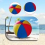 Fenteer Pelota de Playa Inflable, Juguete para Césped, Juego de Agua de Verano, Enorme, Plegable, Fácil de Transportar,