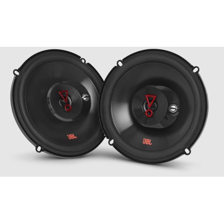 JBL Stage3 637F - Juego de Altavoces Coche 3 vías - Echo Auto de Harman Kardon de 225 vatios - 2 Unidades Altavoz para moviles