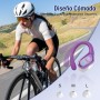 Qecnato Auriculares Inalámbricos Deportivos, Auriculares Bluetooth 5.4 HiFi Estéreo con HD Micrófono, 75H Cascos Inalambricos