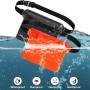 IPOW 2 PCS Bolsa Impermeable Riñonera Protectora Impermeable al Agua Bolsa Impermeable IPX8 con Cinturón Ajustable Bolsa PVC
