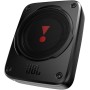 JBL BassPro Lite: Subwoofer Activo Coche Autoamplificado y Ultracompacto de Harman Kardon, Fácil de instalar Bajo el Asiento,