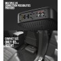 JBL BassPro Lite: Subwoofer Activo Coche Autoamplificado y Ultracompacto de Harman Kardon, Fácil de instalar Bajo el Asiento,