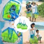 Bolsa de Juguete de Playa,2 Piezas Bolsa Plegable de Malla de Playa,Bolsa Juguetes Playa Malla,Bolsa de Malla Playa para Niños