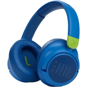JBL Jr460NC - Auriculares inalámbricos para niños, con cancelación de Ruido, Color Azul