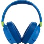 JBL Jr460NC - Auriculares inalámbricos para niños, con cancelación de Ruido, Color Azul