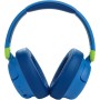 JBL Jr460NC - Auriculares inalámbricos para niños, con cancelación de Ruido, Color Azul