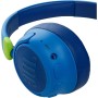 JBL Jr460NC - Auriculares inalámbricos para niños, con cancelación de Ruido, Color Azul