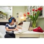 JBL Jr460NC - Auriculares inalámbricos para niños, con cancelación de Ruido, Color Azul
