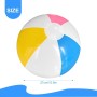 HAMKU 2 Piezas Pelotas de Playa Pelotas Piscina, Fútbol Inflable, Pelota Playa Inflable para Juguetes de Playa Verano Piscina y