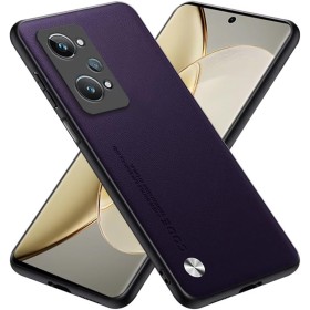 RankOne Funda Compatible con Realme GT2 / GT Neo2 / GT Neo 3T (6.62") Carcasa Caso Cover Estuche - Morado Oscuro