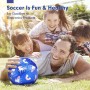 hahaland Balon Futbol Niños - Balón de Fútbol de Ocio para Interiores y Exteriores, Juguetes Futbol para Niños, Niños Pequeños -