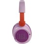 JBL JR 460NC - Auriculares inalámbricos para niños, con cancelación de Ruido, hasta 30 Horas de Lectura y Sonido Seguro - Rosa