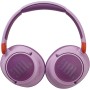 JBL JR 460NC - Auriculares inalámbricos para niños, con cancelación de Ruido, hasta 30 Horas de Lectura y Sonido Seguro - Rosa
