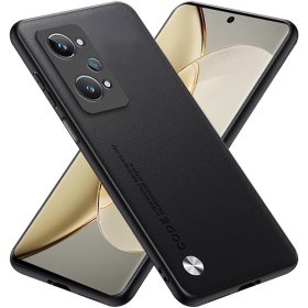 RankOne Funda Compatible con Realme GT2 / GT Neo2 / GT Neo 3T (6.62") Carcasa Caso Cover Estuche - Negro