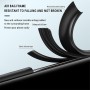 RankOne Funda Compatible con Realme GT2 / GT Neo2 / GT Neo 3T (6.62") Carcasa Caso Cover Estuche - Negro
