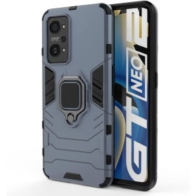 SEAHAI Funda para Realme GT Neo 3T 5G/Realme GT 2 5G/Realme GT Neo 2, Estuche con 360 Grados Anillo Soporte [Grado Militar