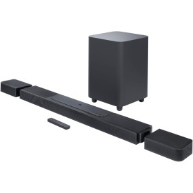 JBL Barra de sonido 1300 con altavoces envolventes desmontables, 1700 W, Wi-Fi integrado, sonido envolvente 3D, MultiBeamTM,
