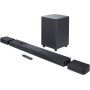 JBL Barra de sonido 1300 con altavoces envolventes desmontables, 1700 W, Wi-Fi integrado, sonido envolvente 3D, MultiBeamTM,