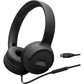 JBL Tune 520 C Auriculares con Cable, Ajuste cómodo, micrófono, Sonido Pure Bass, preajustes de ecualización, conectividad