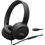 JBL Tune 520 C Auriculares con Cable, Ajuste cómodo, micrófono, Sonido Pure Bass, preajustes de ecualización, conectividad
