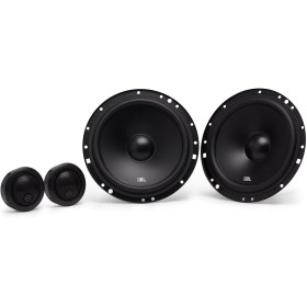JBL Stage1 601C - Sistema de Altavoz Coche de componentes de 2 vías - Juego para auto de 200 vatios con altavoz de empotrar de