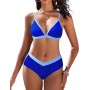 FemiChic Bikinis Mujer Conjuntos de Bikini Sexy Traje de Baño con Cuello en V Top con Almohadillas Extraíbles 2 Piezas para la
