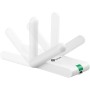 TP-Link TL-WN722N - Adaptador Wi-Fi USB inalámbrico, N 150 Mbps, antena externa 4 dBi, botón WPS, compatible con Raspberry Pi,