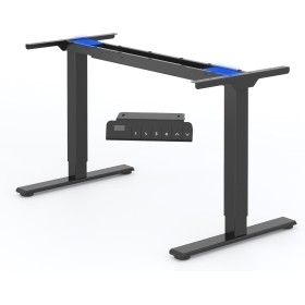 FLEXISPOT Escritorio Elevable Eléctrico con 2 Motores Escritorio Ajustable en Altura de Acero con 4 Funciones de Memoria