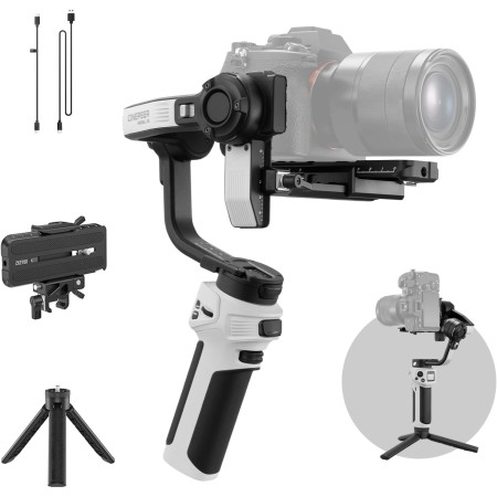 ZHIYUN CINEPEER WEEBILL 3E Estabilizador Ligero Mirrorless Gimbal,hasta 3 kg de Carga útil,Cardan de 3 Ejes para