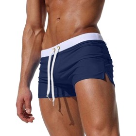 Bañador Hombre Natacion Bañador Piscina 3XL Traje De Baño Elastico Secado Bañador Slip Verano Bañador Arena Competición Surferos