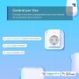 Tapo P100 (4 paquetes) – Mini enchufe inteligente Wi-Fi, óptimo para programar encendido/apagado y ahorrar energía, no necesita