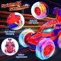 Coche Teledirigido Spider, 2.4Ghz Radiocontrol Monster Truck con Luces RC Coches Juguetes Niños Niñas 3 4 5 6 7 8 9 10 11 12