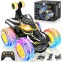 Coche Teledirigido Spider, 2.4Ghz Radiocontrol Monster Truck con Luces RC Coches Juguetes Niños Niñas 3 4 5 6 7 8 9 10 11 12