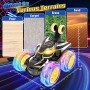Coche Teledirigido Spider, 2.4Ghz Radiocontrol Monster Truck con Luces RC Coches Juguetes Niños Niñas 3 4 5 6 7 8 9 10 11 12