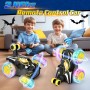 Coche Teledirigido Spider, 2.4Ghz Radiocontrol Monster Truck con Luces RC Coches Juguetes Niños Niñas 3 4 5 6 7 8 9 10 11 12