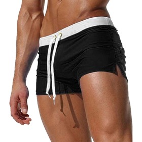 Bañador Hombre Natacion Bañador Piscina 3XL Traje De Baño Elastico Secado Bañador Slip Verano Bañador Arena Competición Surferos