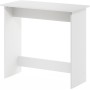 Furinno Simplistic Escritorio, Columbia Nogal, 39.37 x 39.37 x 75.57 cm