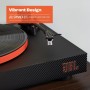 JBL Spinner BT, Tocadiscos Bluetooth con AptX-HD, cabezal extraíble, plato de aluminio y transmisión por correa, cartucho