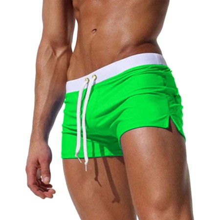 Bañador Hombre Natacion Bañador Piscina 3XL Traje De Baño Elastico Secado Bañador Slip Verano Bañador Arena Competición Surferos