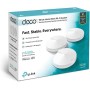 TP-Link Deco M5 (3-Pack) - AC1300 Wi-Fi Mesh, cobertura hasta 500 m², Doble Banda 2.4 GHz/5 GHz, 2 x puertos Gigabit por unidad,